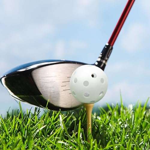 Plastic Golf Balls Practice Limited Flight Golf Training Ball Hollow Swing - Image 7