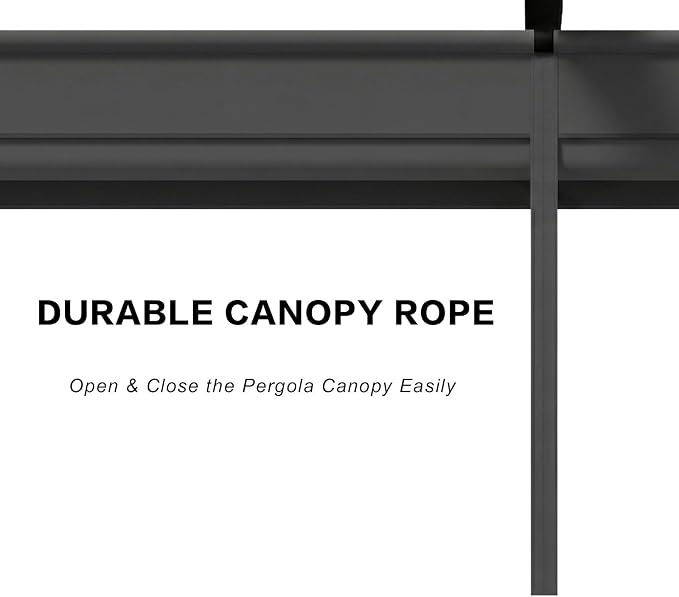 Pergola Shade Cover Replacement Canopy Top Compatible - Image 8