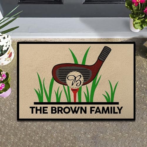 Personalized Golf Non-Slip Doormat - Image 4
