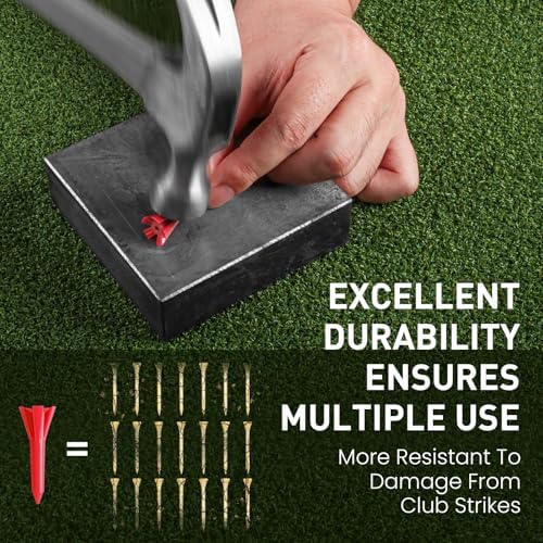 Golf Tees 5 Prong Design Plastic Short Golf Tees 1 1/2 Inch Bulk - Image 4