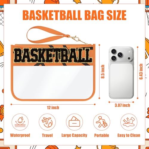 BuyCard Basketball Gifts Makeup Bag - Image 2