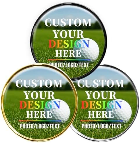 Custom Golf Divot Tool with Ball Marker, Personalized Foldable Golf Repair Tool by Unknown