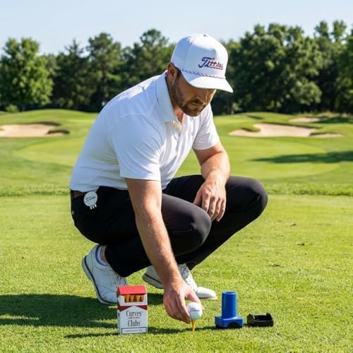 Curves and Clubs – Premium Golf Tees Cigarette Box | Funny Golf Tees - Image 3