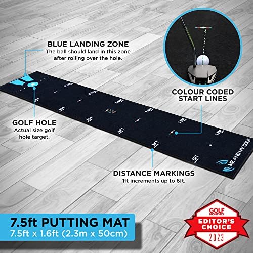 ME AND MY GOLF Breaking Ball Putting Mat - Image 3