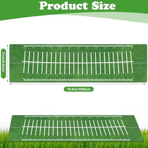 Silipull Golf Putting Mat Indoor 30x8.27 Inch Alignment Track - Image 2