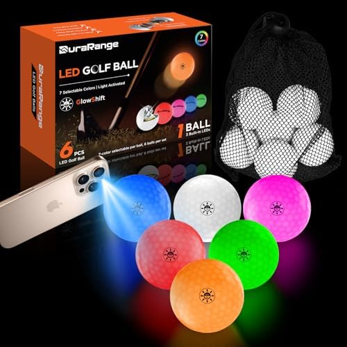 DURARANGE Glow in the Dark LED Golf Balls by DuraRangeOutdoor