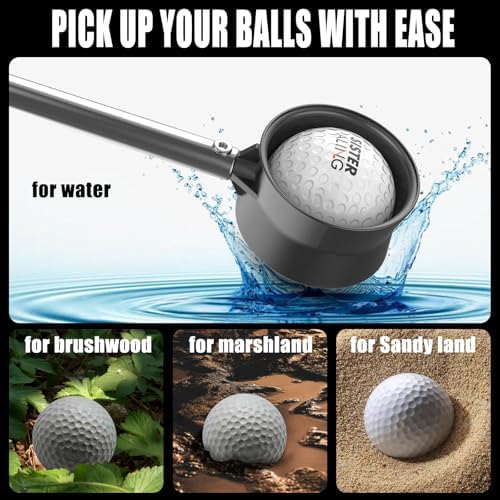 Telescopic Golf Ball Retriever-Picker Upper-Grabber-for Water - Image 5