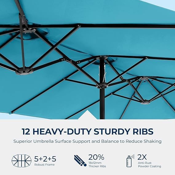 Rectangular Patio Umbrella - Image 6