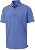 M MAELREG Mens Golf Shirt Short Sleeve Dry Fit Print Moisture Wicking by MAELREG