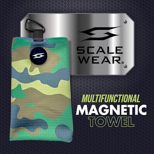 Magnetic Golf Towel 16x24 Waffle Weave - Image 3