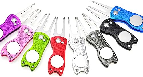 Mile High Life Golf Divot Repair Tool, All Metal Foldable Divot Tool - Image 6