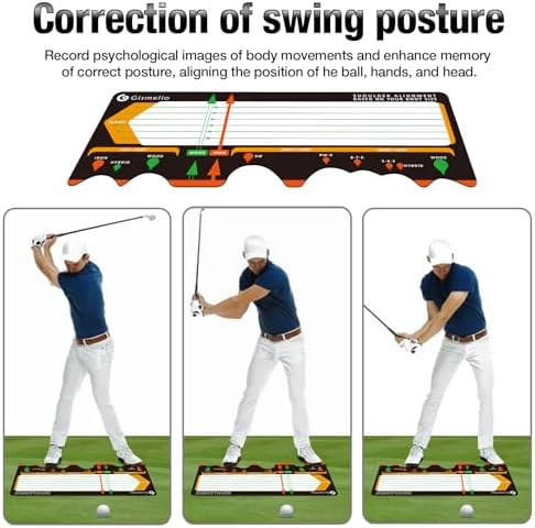 Golf Training Mat for Beginners | Posture Assistance and Entry-Level Stance - Image 4