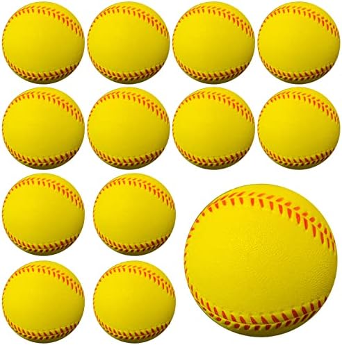 GKK Foam Baseballs 12 Pack Soft Baseballs by GKKSPORT