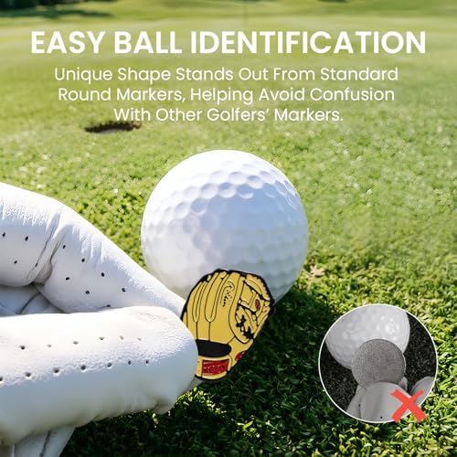 FINGER TEN Magnetic Golf Ball Markers - Image 2