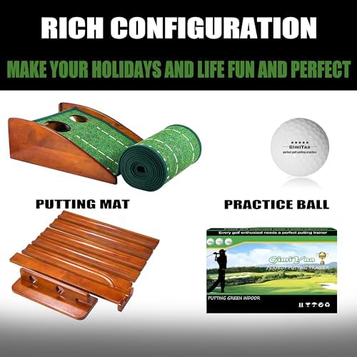 GimYaa Golf Putting mat Green Indoor and Outdoor - Image 6