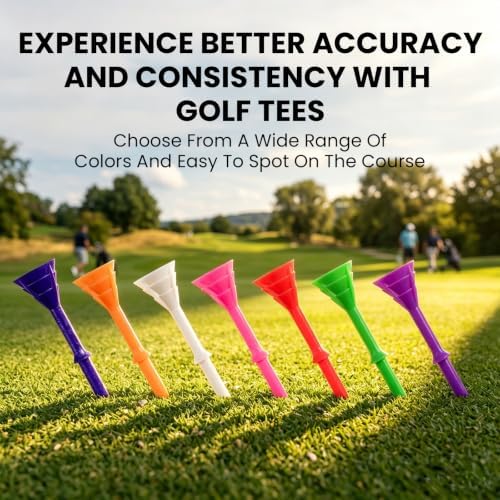 FINGER TEN Golf Tees Plastic 3 1/4 Inch 12/24/60 Pack - Image 6