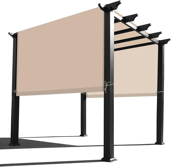 Alion Home Waterproof Pergola Covers by ALIONHOME