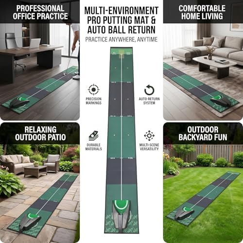 Golf Putting Green Indoor, Golf Putting mat - Image 3