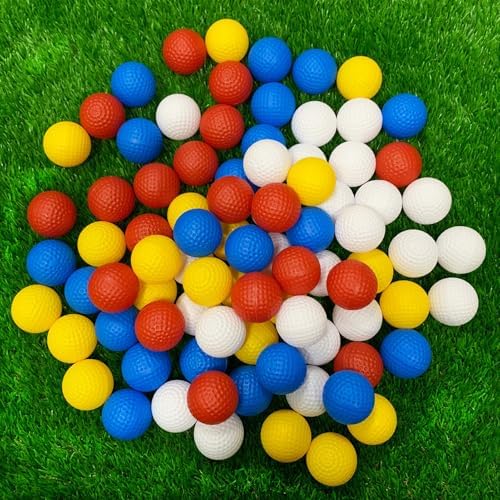 Practice Golf Balls 24/40 Pack, 41mm Plastic Golf Training Balls - Image 4