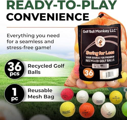 Golf Ball Monkey Hit Away Used Golf Balls Bulk - Image 3