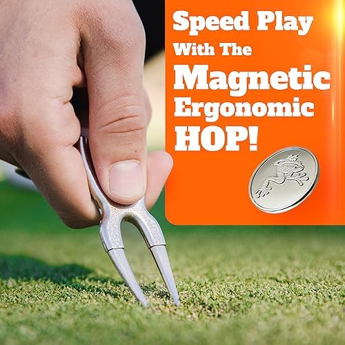 Frogger Golf Hop! Magnetic Ball Marker and Divot Repair Tool - Image 4