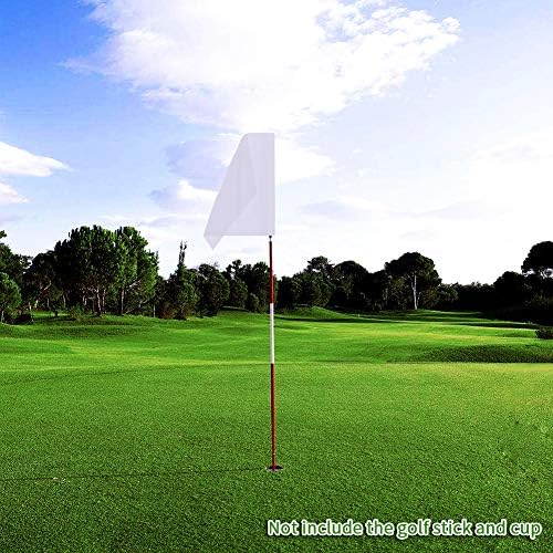 Green Golf Training Flag, Nylon Putting Green Target, Indoor/Outdoor Backyard - Image 6