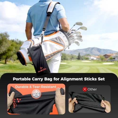 Golf Alignment Sticks Holder, Golf Training Aid - Image 5