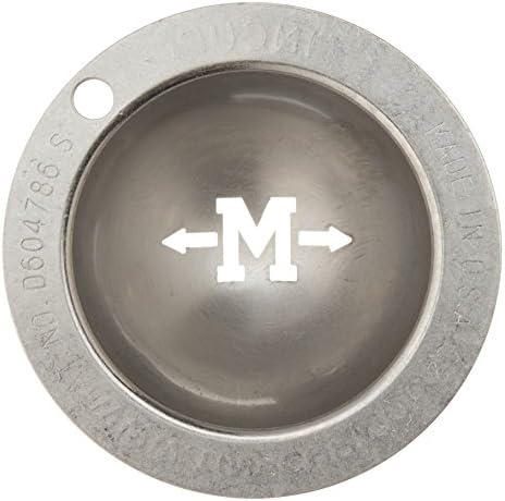 Tin Cup Alpha Players Cup M Golf Ball Stencil by SportsBySager