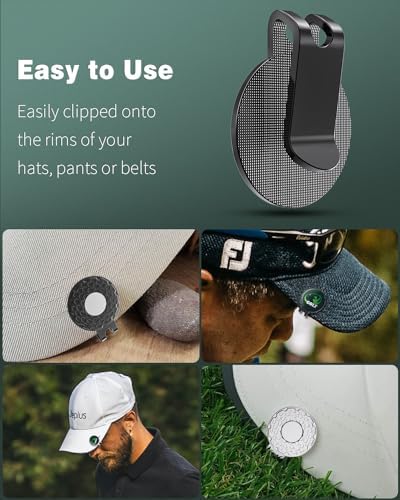 GreenHaven Magnetic Golf Hat Clip Marker Set - Image 5