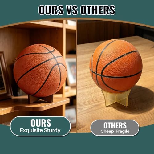 Wood Ball Stand Ball Storage Holder Great - Image 4
