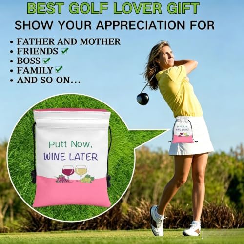 Funny Golf Valuables Pouch, Golf Pouch Bag - Image 6