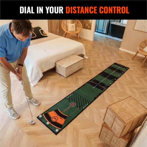 WELLPUTT - Golf Putting Training Mat - 13ft Green - Image 5