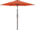 7.5FT Patio Umbrella Table Market Umbrella w/Tilt and Crank, Heavy-Duty Outdoor by AreShark