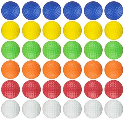 Dsmile 36 Pack Foam Golf Practice Balls Light Soft Elastic Training by Dsmile