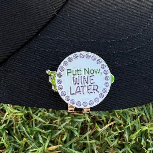 Giggle Golf Happy Hour Bling Golf Ball Marker - Image 5