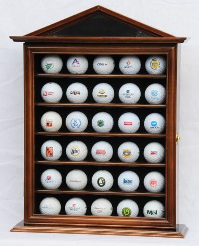 sfDisplay.com, LLC. 30 Golf Ball Designer Display Case Cabinet Holder Wall Rack - Image 3