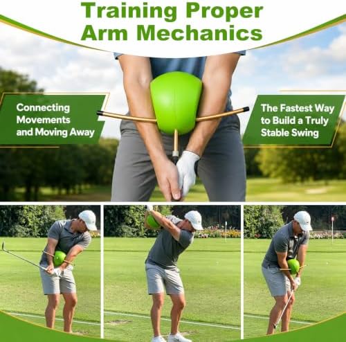 ASelected Golf Training Aid 3-Piece PU Golf Connection Ball - Image 4
