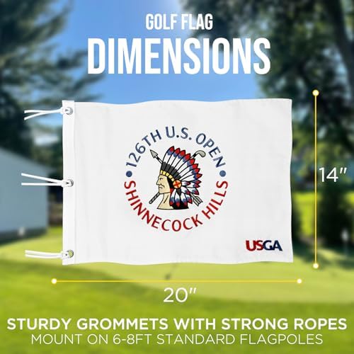 2026 U.S. Tour Embroidered Golf Flag, 14 x 20 in - Image 4