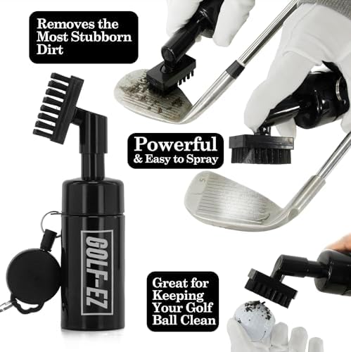Golf Essentials Kit | Must-Have Accessories – Water Brush, Club Brush, Ball - Image 2