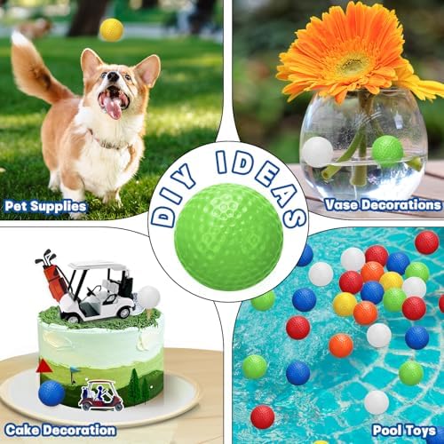 Coopay 72/150/300 Pack Practice Golf Balls, 42mm Plastic Golf Training Balls - Image 5