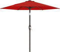 7.5FT Patio Umbrella Table Market Umbrella w/Tilt and Crank Heavy-Duty Round by AreShark