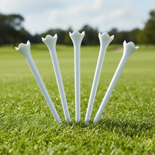 Premium Plastic Golf Tees | 30/100 Pack Golf Tee - Image 3
