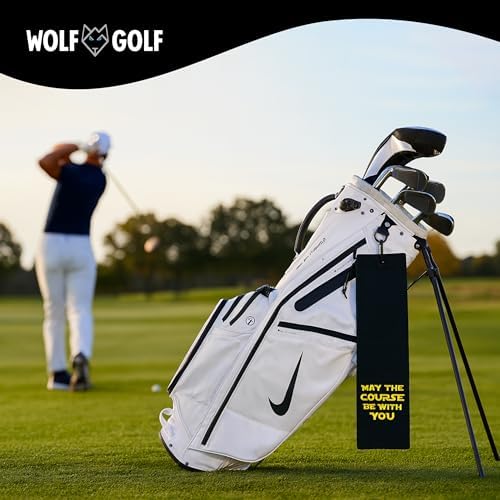 Wolf Golf Towels May The Course Be - Image 2