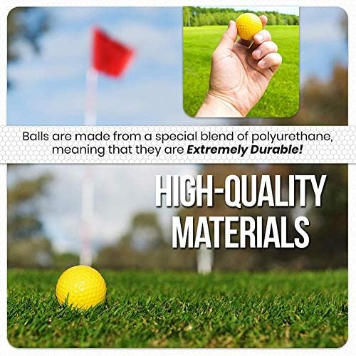 Dsmile 36 Pack Foam Golf Practice Balls Light Soft Elastic Training - Image 5