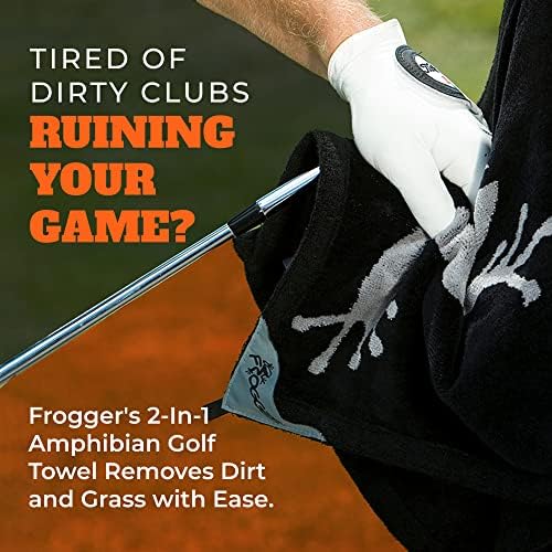 Frogger Amphibian 2-in-1 Golf Towel - Image 4