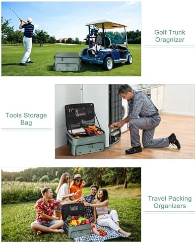 Golf Trunk Organizer, 2-Layer Storage - Image 5