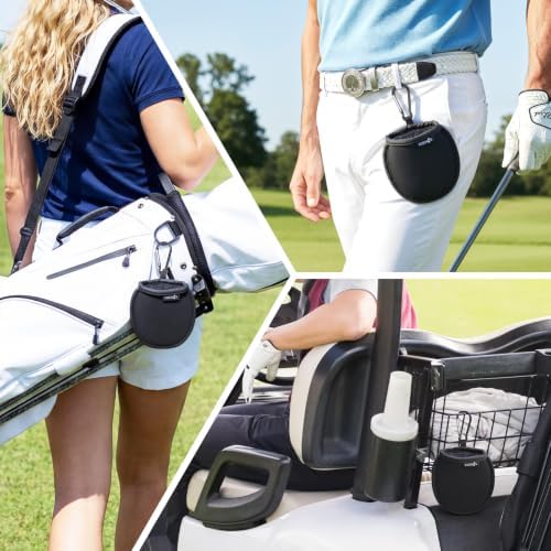 Cosmos Portable Pocket Golf Ball Washer Pouch Golf Ball Cleaner Pouch - Image 7