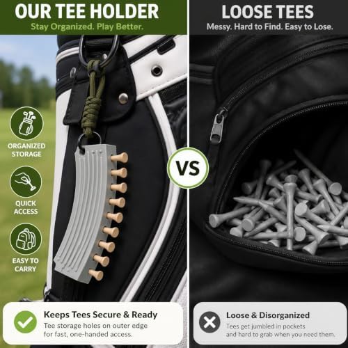 Tactical 9-Round Golf Tee Holder - Image 3