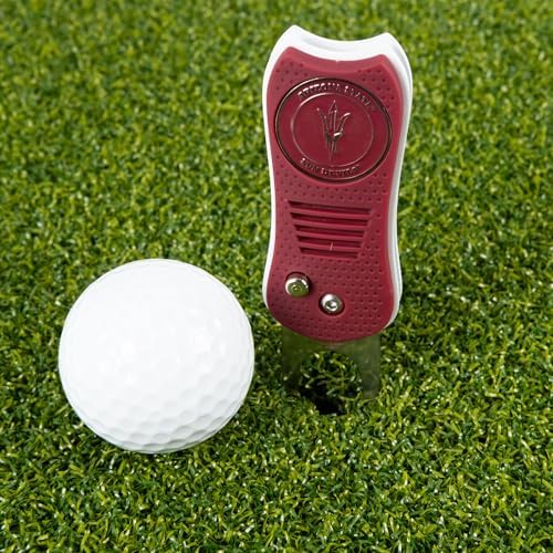 Team Golf NCAA Oklahoma Sooners Retractable Divot Tool Switchblade - Image 2