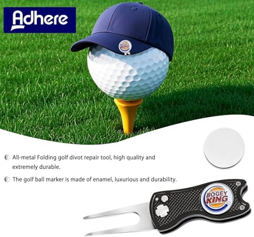 Adhere Golf Ball Markers & Divot Tools Personlized Enamel Ball Markers - Image 6